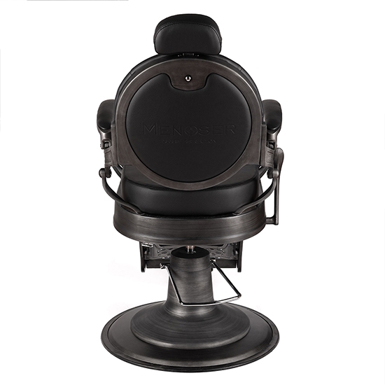 Scaun frizerie - MENOSER - Washington - Negru