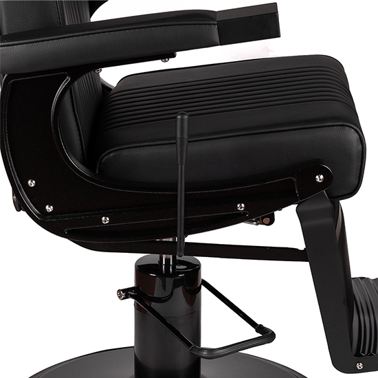 Scaun frizerie - MENOSER -  New York - Negru