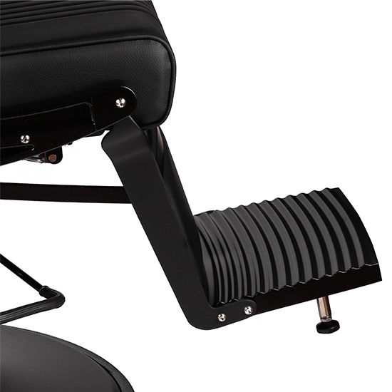 Scaun frizerie - MENOSER -  New York - Negru