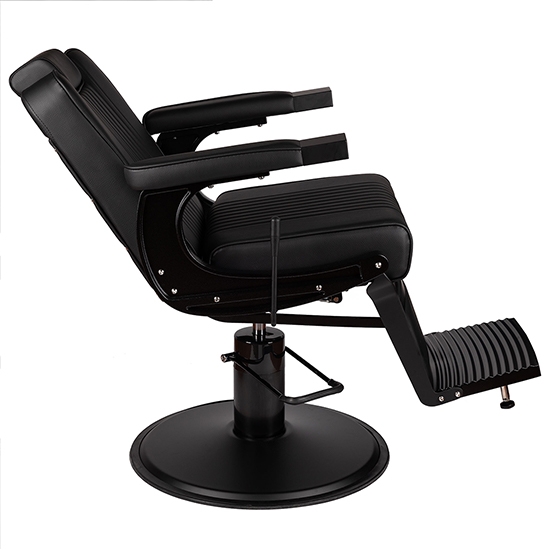 Scaun frizerie - MENOSER -  New York - Negru