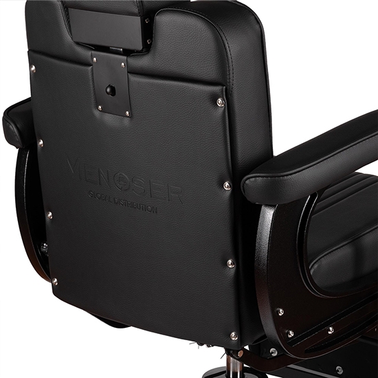 Scaun frizerie - MENOSER -  New York - Negru