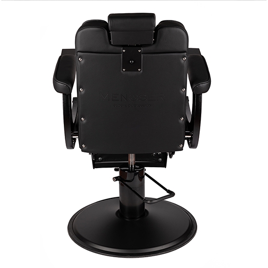 Scaun frizerie - MENOSER -  New York - Negru