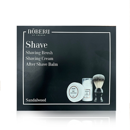 Set cadou - NOBERU - Shave - Sandalwood
