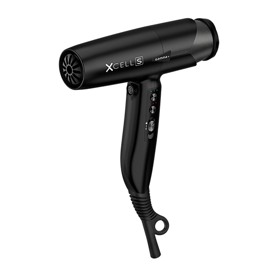 Uscator de par - GAMMA+  XCELL S - 120.000 RPM - Negru