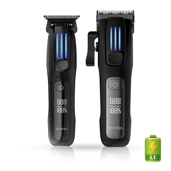 Set combo - ROVRA - IMPACT - Masina de tuns + masina de contur