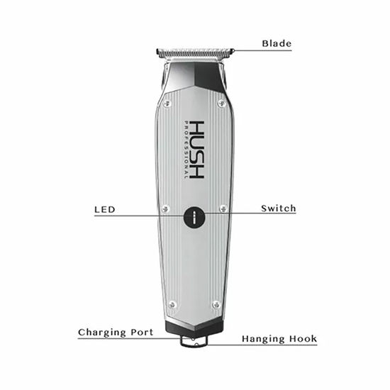 Masina de contur - HUSH PROFESSIONAL - HU22T - 7.000 RPM - fara fir