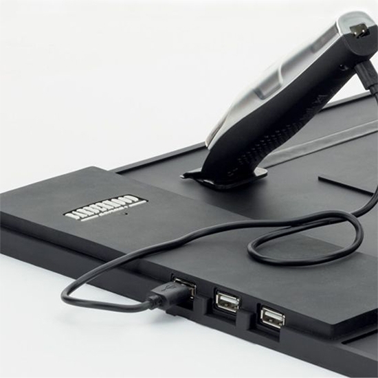 Covor magnetic - GAMMA+ - pentru ustensile si masini de tuns -  Negru