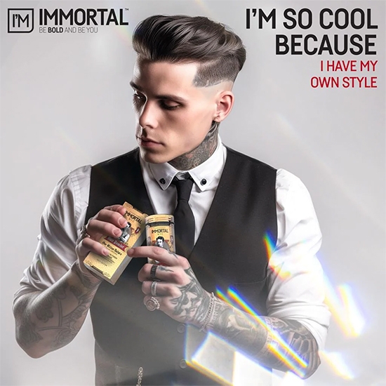 Pudra de volum - IMMORTAL - One Million Dollars - 20 gr