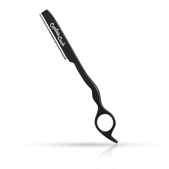 EUROSTIL - Brici de texturat - Captain Cook - Negru