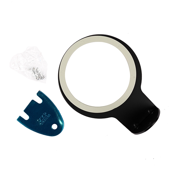 Suport pentru uscatorul de par - ROVRA - Negru