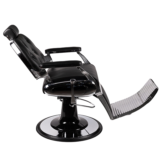 Scaun frizerie - MENOSER - Santa Fe - Negru