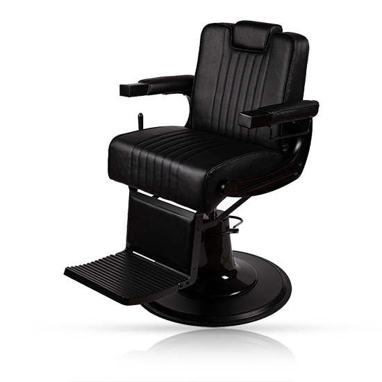 Scaun frizerie - MENOSER - Monterey - Negru