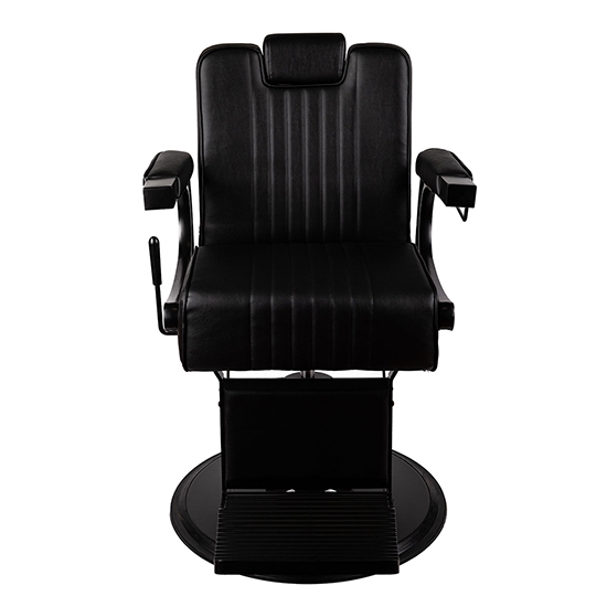 Scaun frizerie - MENOSER - Monterey - Negru