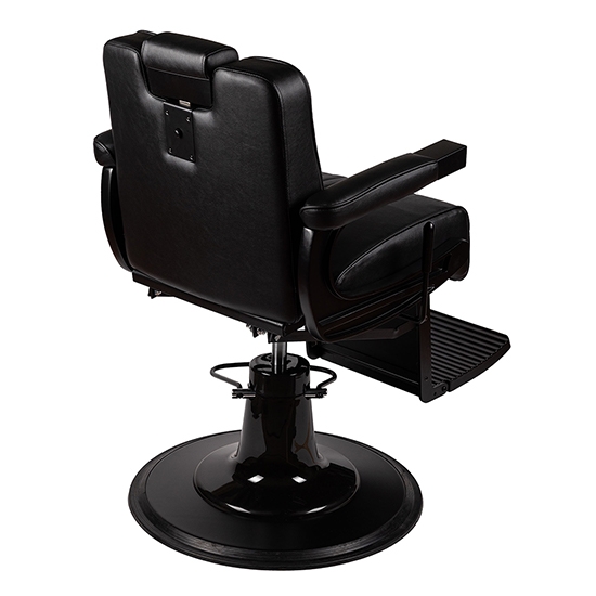 Scaun frizerie - MENOSER - Monterey - Negru