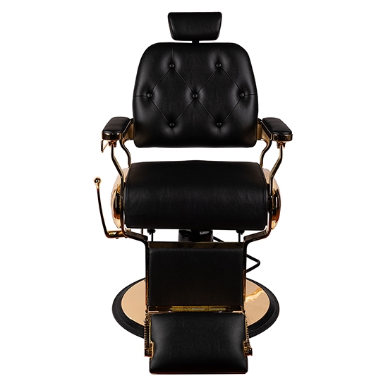 Scaun frizerie - MENOSER - Juarez - Negru