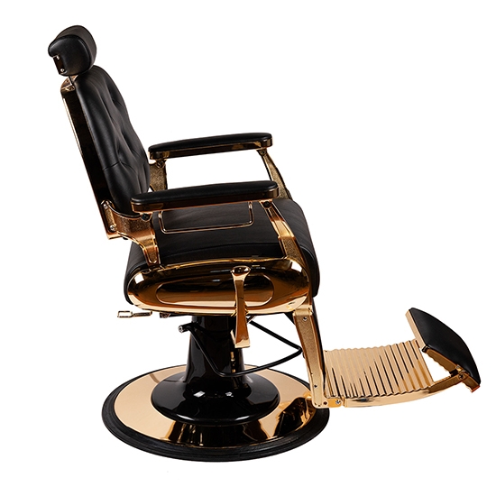 Scaun frizerie - MENOSER - Juarez - Negru