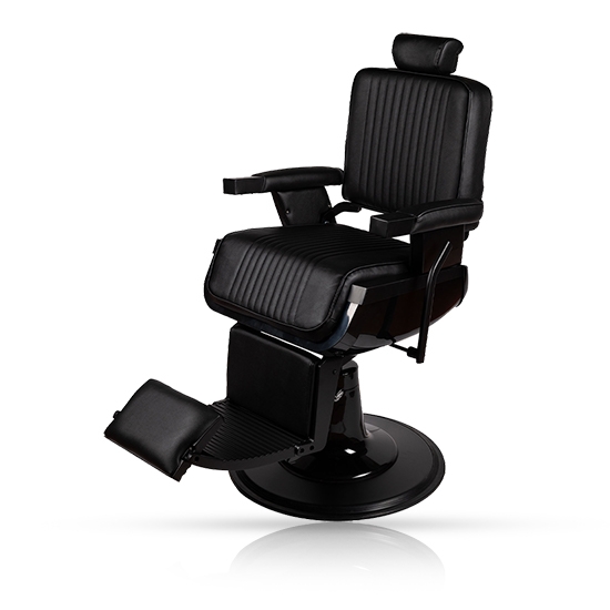 Scaun frizerie - MENOSER - Acapulco - Negru