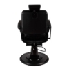 Scaun frizerie - MENOSER - Acapulco - Negru