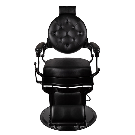 Scaun frizerie - MENOSER - Cordoba - Negru