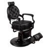 Scaun frizerie - MENOSER - Cordoba - Negru