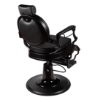 Scaun frizerie - MENOSER - Cordoba - Negru