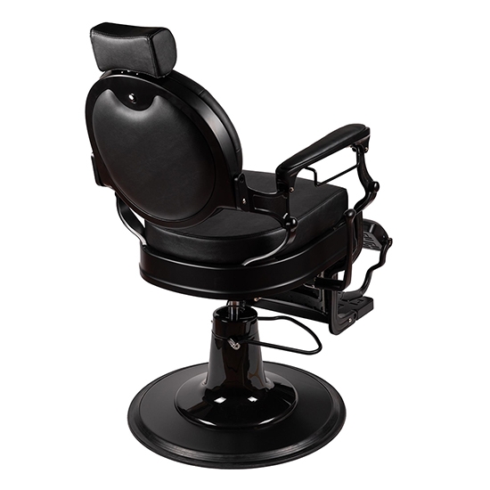 Scaun frizerie - MENOSER - Cordoba - Negru