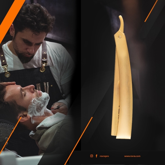 Brici din otel inoxidabil - ROVRA - Auriu