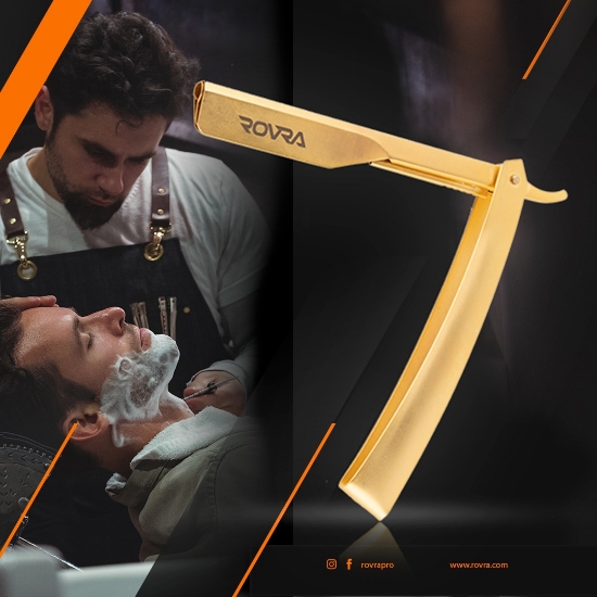 Brici din otel inoxidabil - ROVRA - Auriu