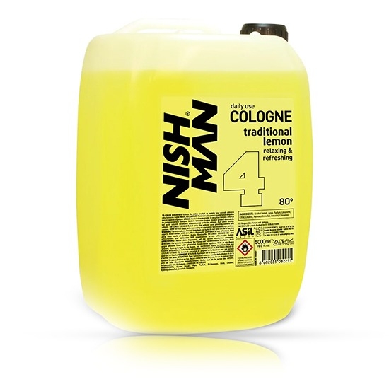 After shave - NISH MAN 4  - colonie 80 grade - 5000 ml