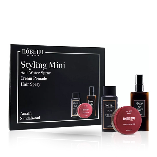 Set cadou - NOBERU - Styling Mini - Amalfi Sandalwood Tobacco Vanilla