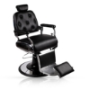 Scaun frizerie - MENOSER - Santa Fe - Negru