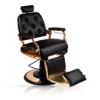 Scaun frizerie - MENOSER - Juarez - Negru