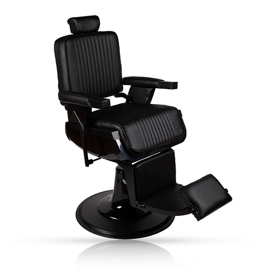 Scaun frizerie - MENOSER - Acapulco - Negru