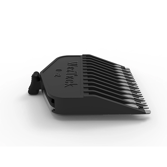 Cutit  - WEZTECK - pentru masina de tuns - cu gratar reglabil inclus  - Negru