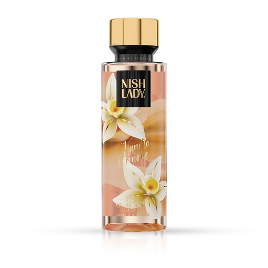 Spray pentru corp - NISH LADY - Vanilla Paradise - 260 ml