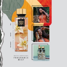 Spray pentru corp - NISH LADY - Vanilla Paradise - 260 ml