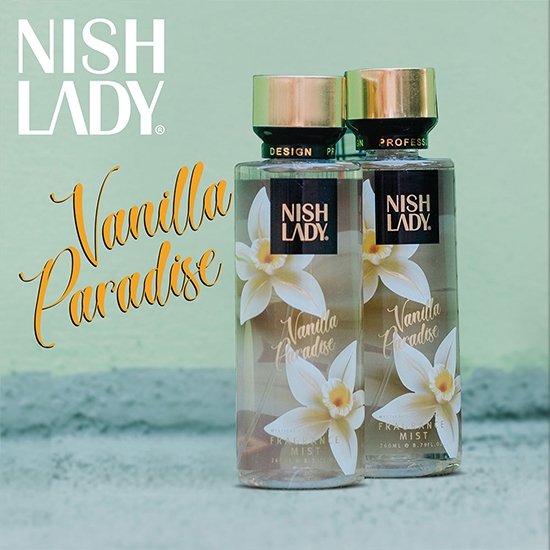Spray pentru corp - NISH LADY - Vanilla Paradise - 260 ml