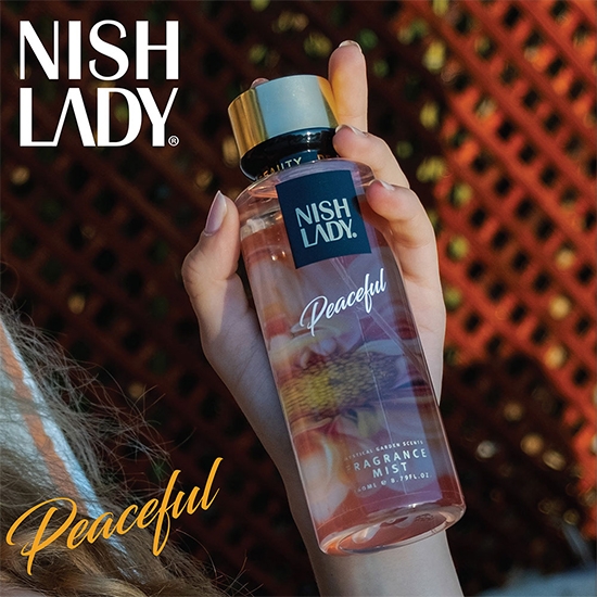Spray pentru corp - NISH LADY - Peaceful - 260 ml