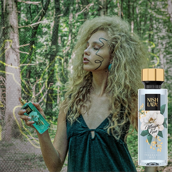 Spray pentru corp - NISH LADY - Magic Love - 260 ml
