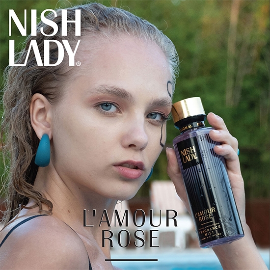 Spray pentru corp - NISH LADY - L'amour Rose - 260 ml