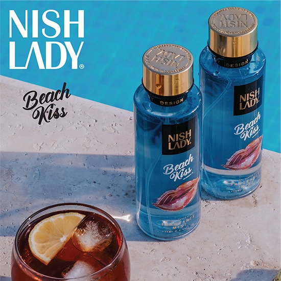 Spray pentru corp - NISH LADY - Beach Kiss - 260 ml