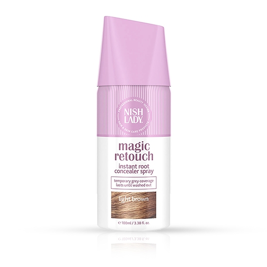 Spray pentru colorarea parului - NISH LADY - Saten deschis - 100 ml