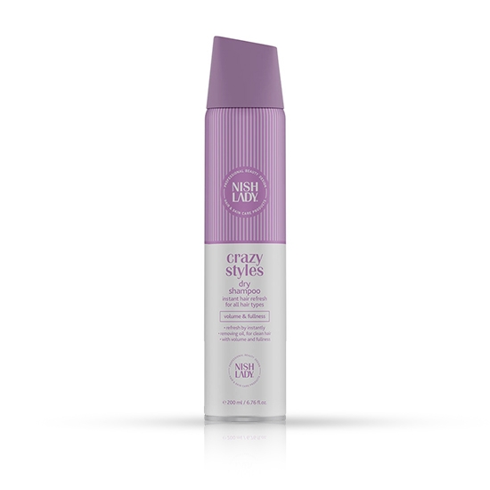 Sampon uscat pentru par - NISH LADY - 200 ml