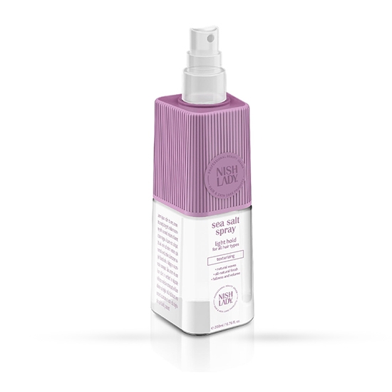 Spray pentru par cu sare de mare - NISH LADY - 200 ml