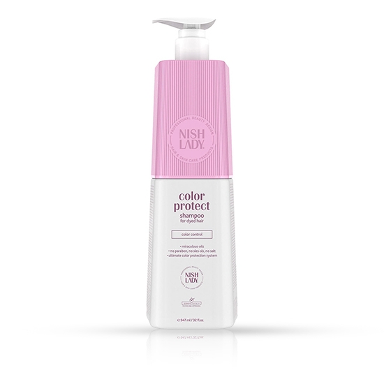 Sampon pentru par - NISH LADY - Color protect - 947 ml