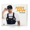 Vesta pentru instrumente frizerie - NISH MAN - Neagra