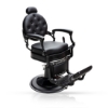 Scaun frizerie - MENOSER - Richmond - Negru