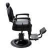 Scaun frizerie - MENOSER - Richmond - Negru