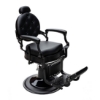 Scaun frizerie - MENOSER - Richmond - Negru