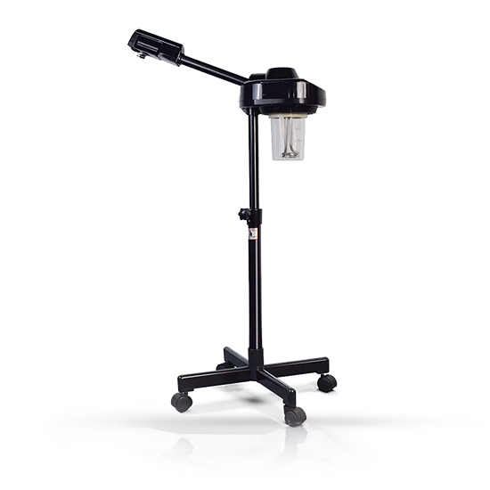 Vapozon facial profesional cu picior - MIRPLAY -  Aldo - NEGRU